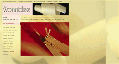 Desktop Screenshot of diewohnidee.at