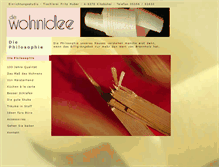 Tablet Screenshot of diewohnidee.at